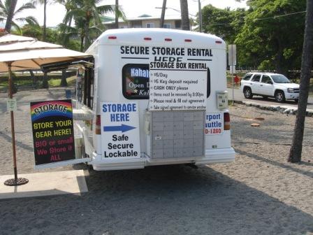 Kahalulu Beach vendor Kona, Hawaii